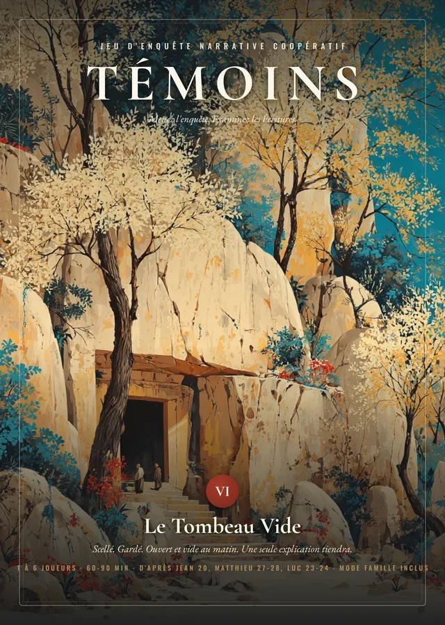 La couverture du dossier VI de TÉMOINS, Le Tombeau Vide