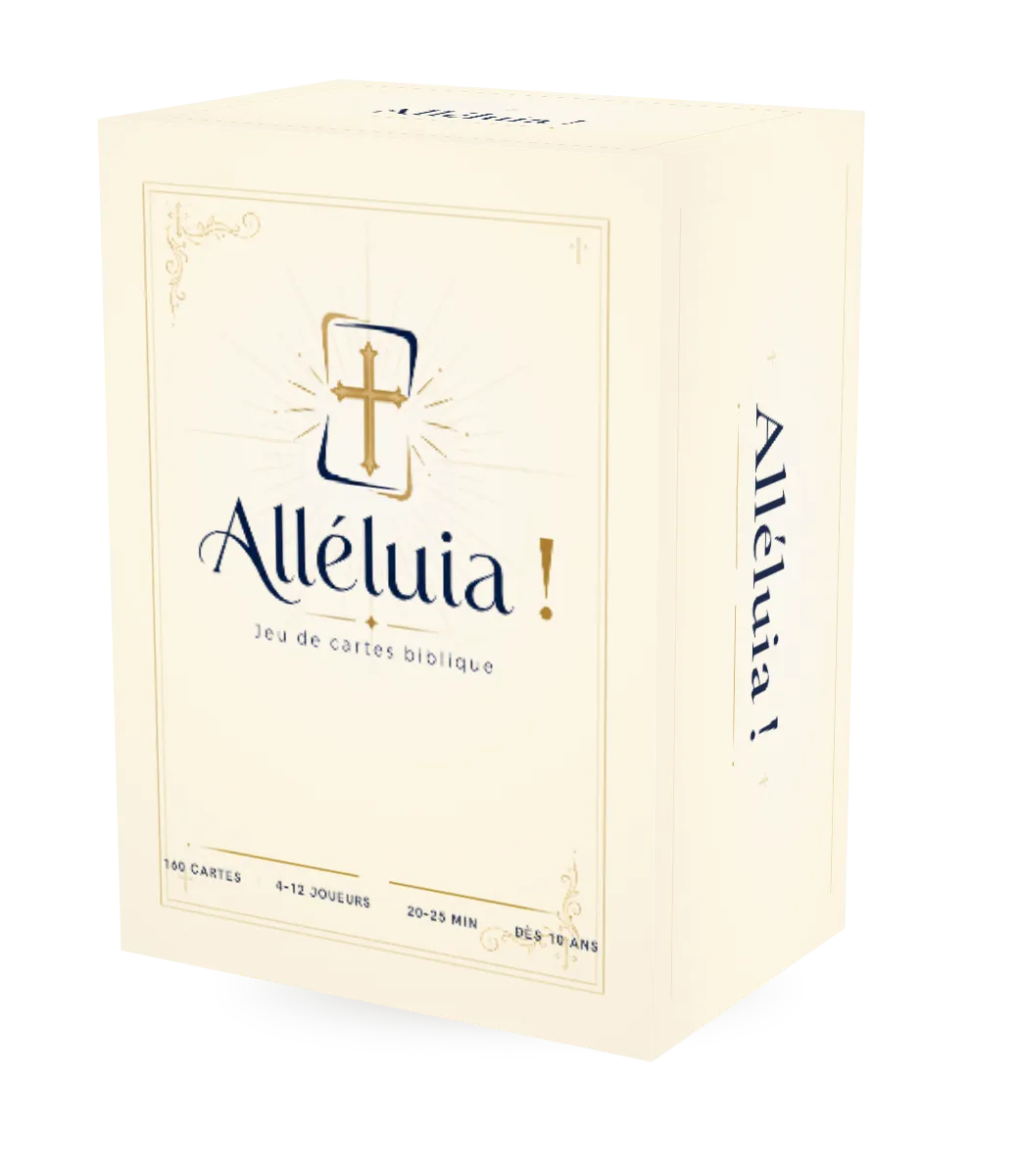 La boîte du jeu Alléluia !