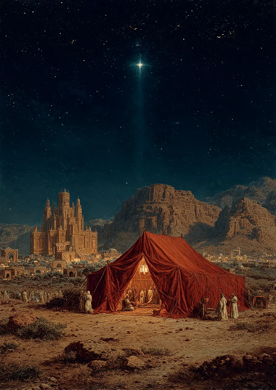 Le Tabernacle — boîte de jeu d'escape biblique premium