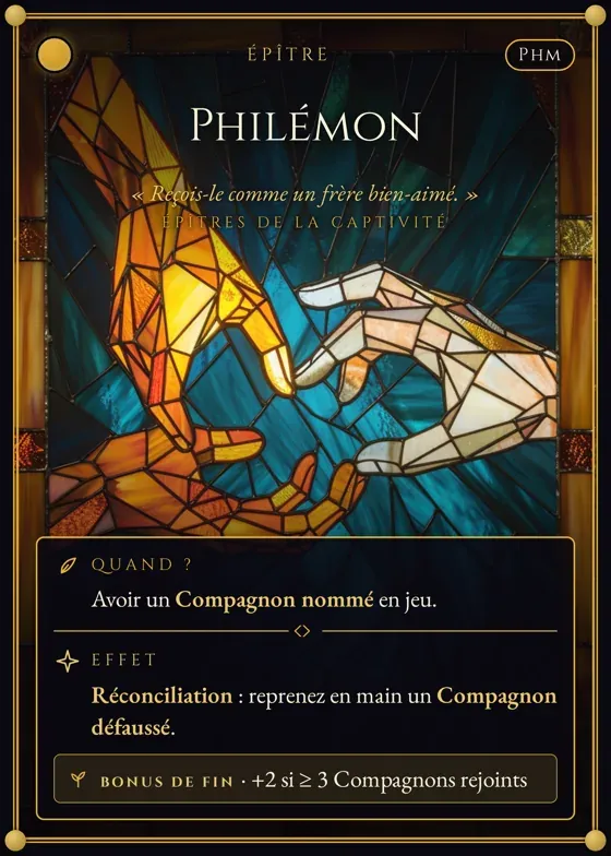 Carte Épître — Philémon